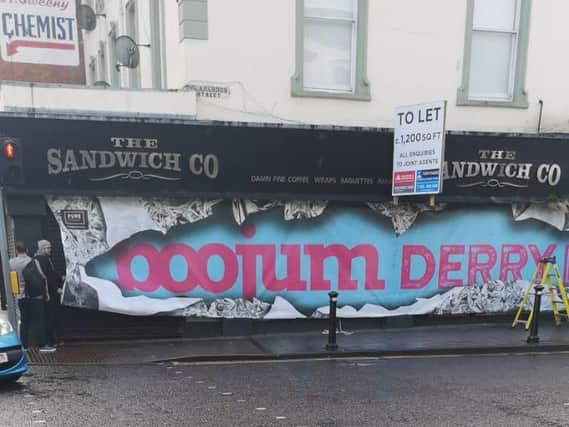 The site of the new Boojum Derry
