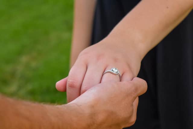 A local couple contacted Pat after the bride-to-be lost her engagement ring. The initial appeal was fruitless but remarkably the ring was found 14 months later and returned to the couple.