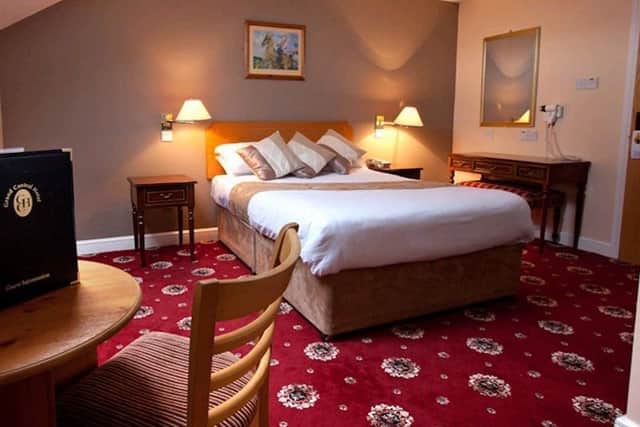 We stayed in a double room at the Grand Central Hotel Bundoran