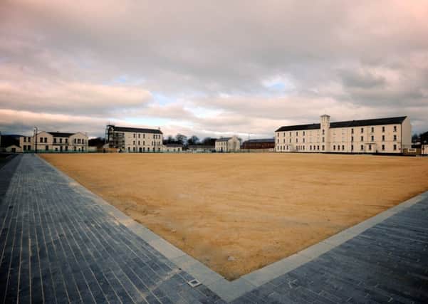 The Parade Ground at Ebrington Square after it opened back in 2012. (2902SL13)