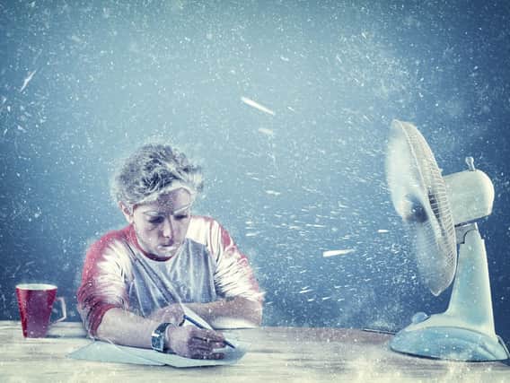 The temperature in a workplace that is indoors has to be 'reasonable' according to legislation.