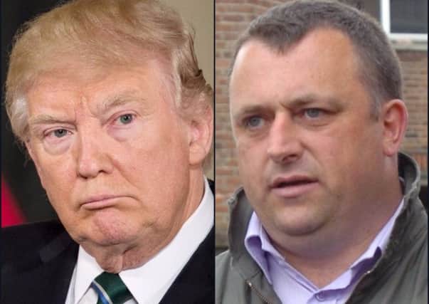 Independent Derry Strabane Councillor Gary Donnelly tabled the motion criticising the move by US President Donald Trump.