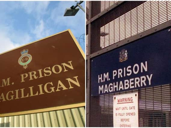 The meals that inmates will eat in Maghaberry and Magilligan on Christmas Day are provided through current prison service budgets.
