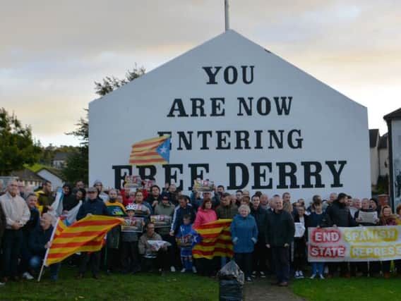 Free Derry rally.