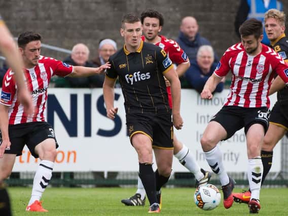 Former Derry City attacker, Patrick McEleney's move to Oldham has been officially confirmed.