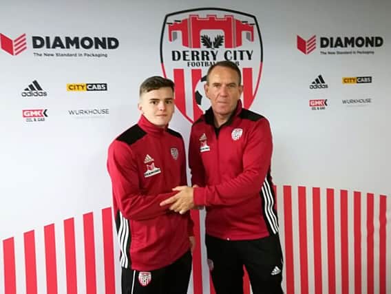 Derry City manager Kenny Shiels welcomes new signing Ronan Hale, who has joined on loan from Birmingham City until the summer.