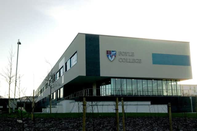 The new Foyle College campus at Limavady Road.