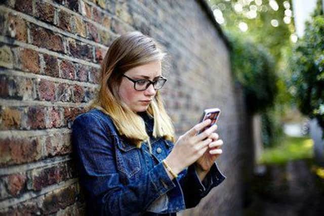 Parents have been urged to get to know more about their child's life online. (photo posed by model) Picture: NSPCC