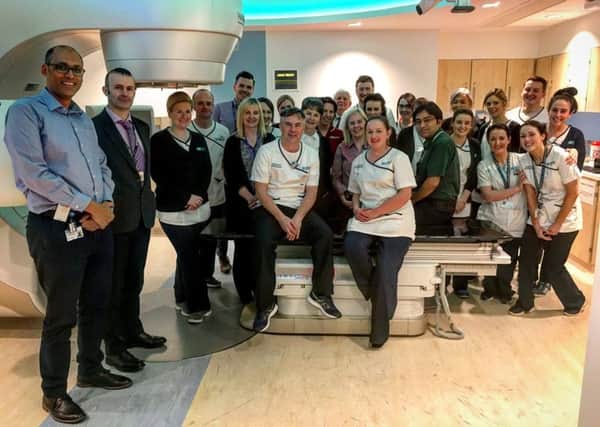 Staff at the North West Cancer Centre at the Altnagelvin site.