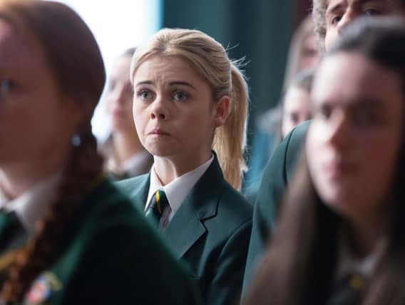 Saoirse-Monica Jackson as Erin Quinn in Derry Girls. (Photo: Channel 4)