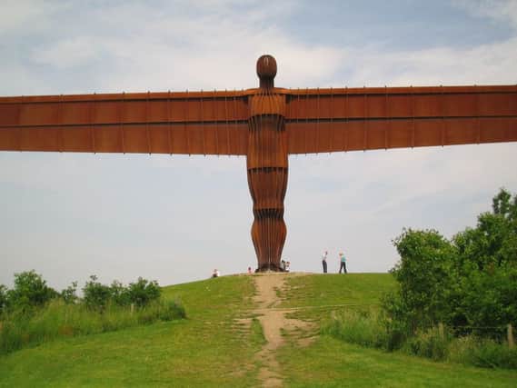 The Angel of the North has brought a steady flow of tourists to Gateshead in England.