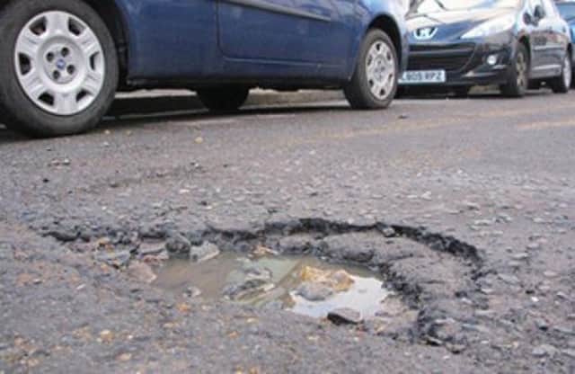 There have been numerous reports of potholes following the latest spell of winter weather.