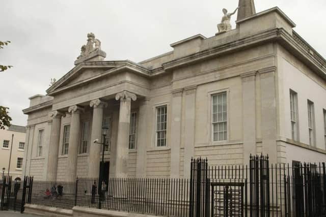 Bishop Street court.
