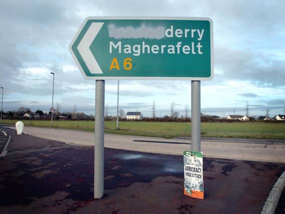 The BBC referred to the county's GAA team as 'Londonderry'.
