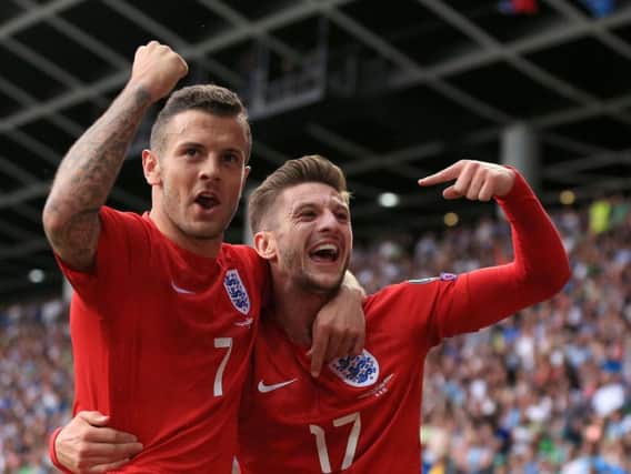 Jack Wilshire, seen here with in England colours with Liverpool's Adam Lallana