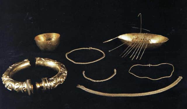 The Broighter Hoard dates back to 100BC and was discovered in a field on the outskirts of the Co Derry village of Ballykelly more than 100 years ago.