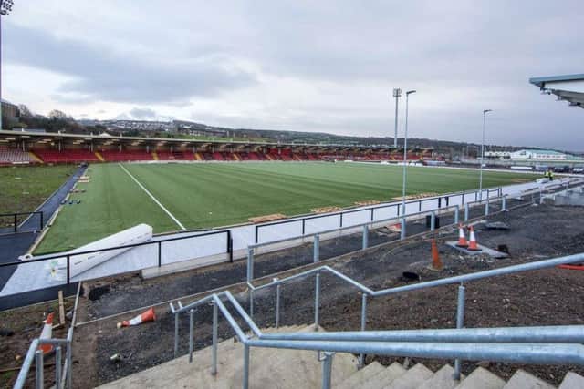 The Brandywell Stadium is due to re-open in march.