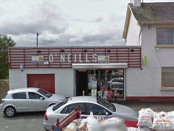 O'Neill's newsagents in Bridgend, Co. Donegal. (Photo: Google Maps)