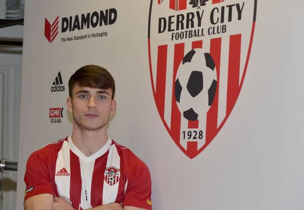 Derry City new signing Jack Doyle. DER0818GS032