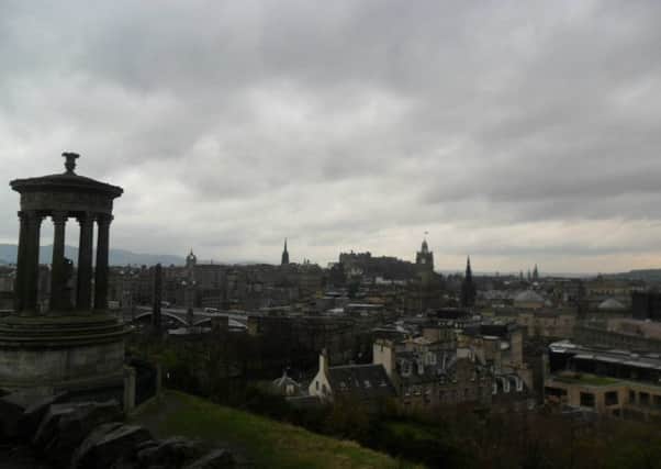 Edinburgh from Calton Hill (Photo Brendan McDaid)