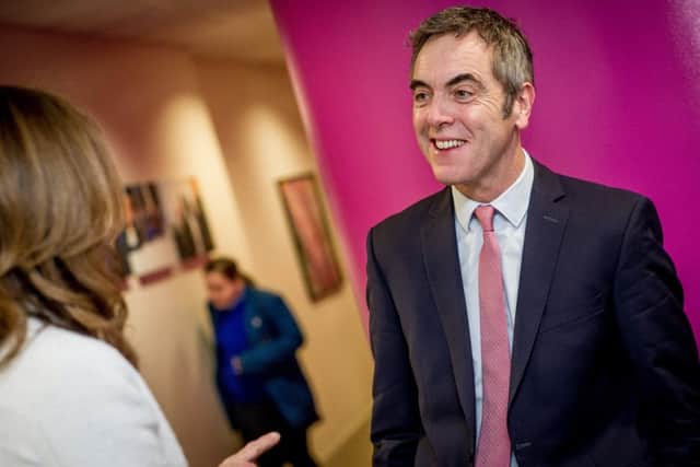James Nesbitt pictured at St Mary's College.