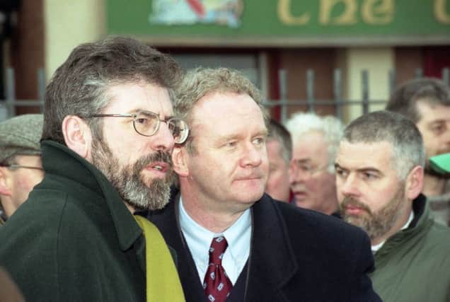 Gerry Adams and Martin McGuinness were friends for more than 45 years.