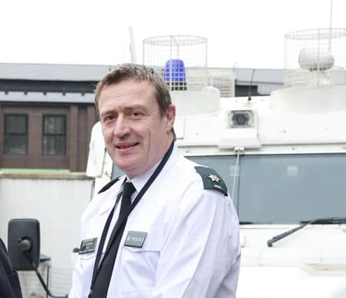 PSNI Superintendent Gordon McCalmont