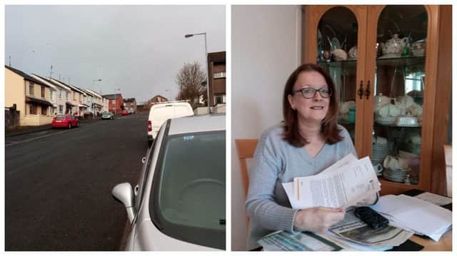 Adrienne Carlin has campaigned for 25 years for gritting on Brooke Street after witnessing numerous incidents of vehicles getting into difficulties during icy weather.