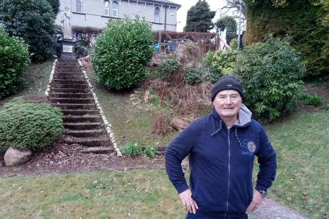 Patrick O'Rourke pictured at Termonbacca on Good Friday.