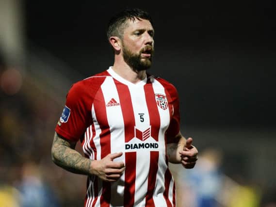 Derry City striker Rory Patterson came off the bench to score the winner at Finn Park.