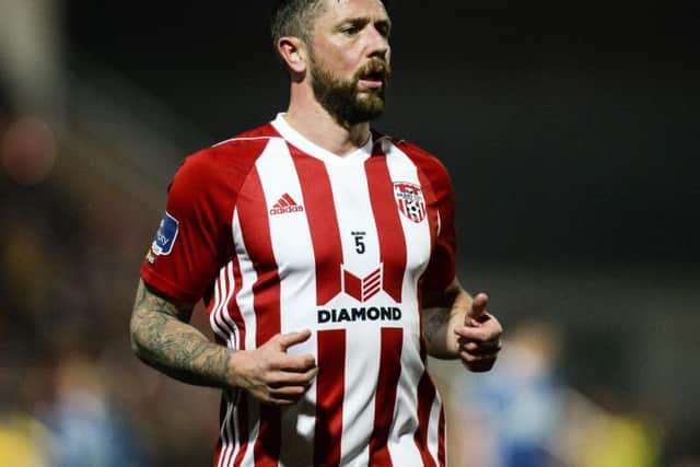 Derry City striker Rory Patterson came off the bench to score the winner at Finn Park.