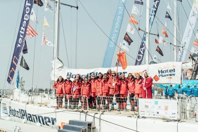 HotelPlanner crew departing Qingdao