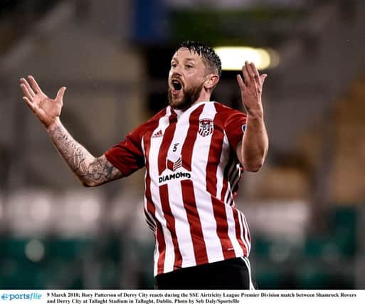 Derry City striker Rory Patterson. (Photo by Seb Daly/Sportsfile)