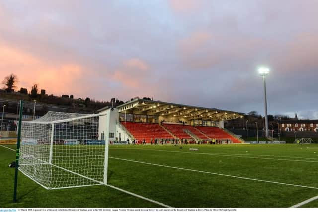 Public to have its say on renaming of Brandywell Stadium.