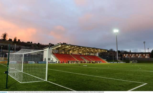 Public to have its say on renaming of Brandywell Stadium.