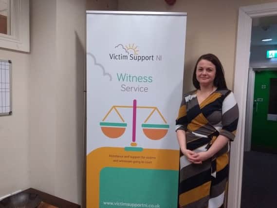 Nicola Cunning, Witness Co-ordinator, Witness Service, Victim Support NI