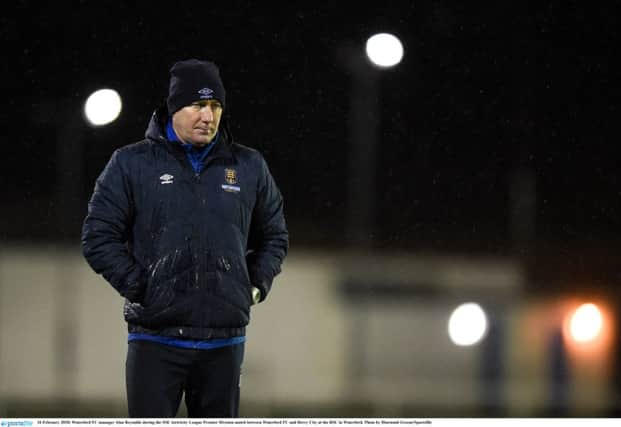 Waterford FC manager Alan Reynolds has taken exception to Kenny Shiels' comments about his side.
