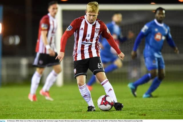 Derry City's Nicky Low was delighted with victory over Waterford