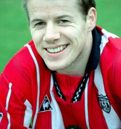 James Keddy won a Premier Division title with Derry City FC in 1997.