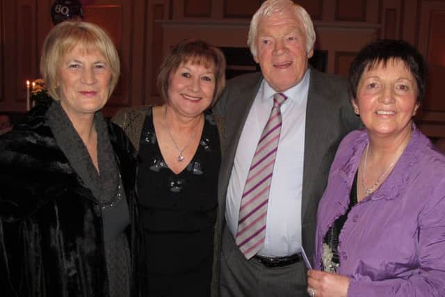 Rose McBride, Shirley Jones, Big Tom who made a special appearance for the birthday girl Margo O'Donnell back in 2011.