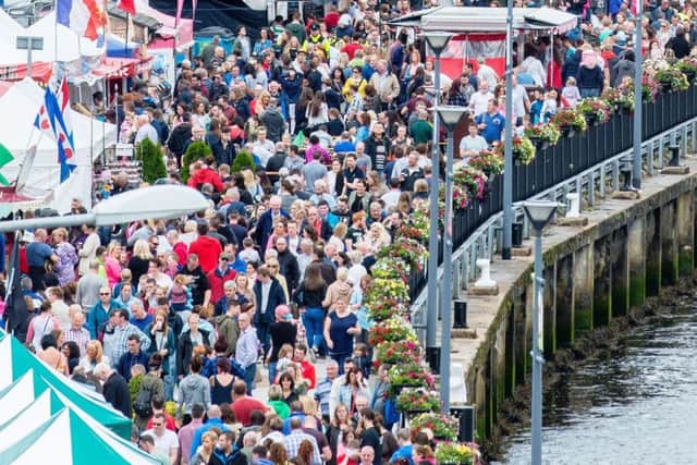 The Quay along the River Foyle during the Maritime Festival in 2016. Picture Martin McKeown. Inpresspics.com. 10.07.16