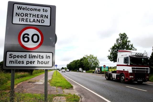 The border at Bridgend (Brian Lawless/PA Wire)