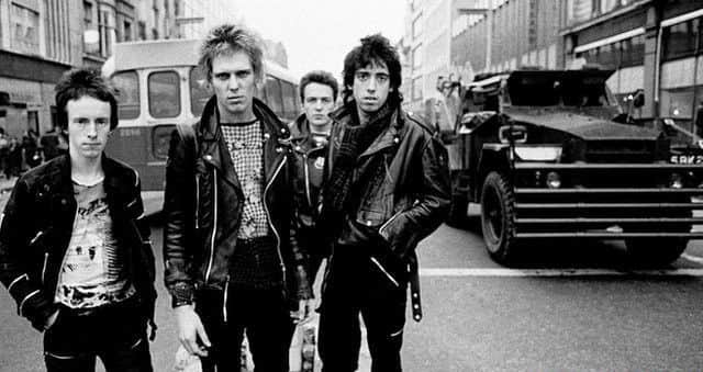 The Clash cancelled a planned gig in Derry after frontman Joe Strummer received a death threat from loyalist paramilitaries.