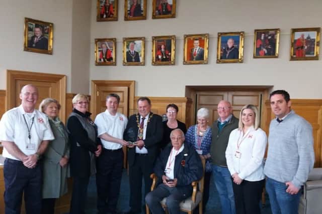 Attendees at a reception held in the Guildhall this week to mark the 25th Anniversary year of the Foyle Search and Rescue.