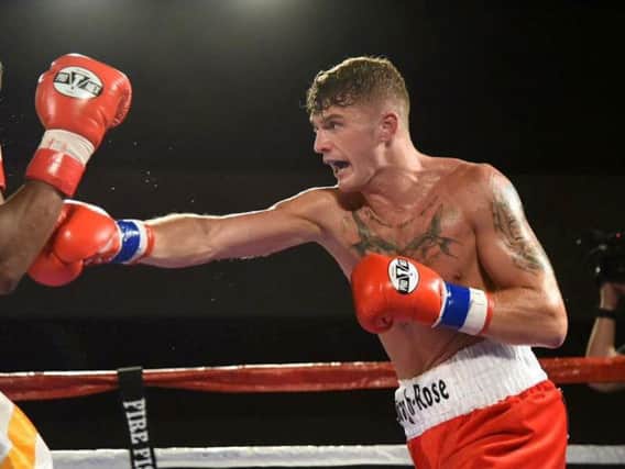 Derry middleweight. Connor Coyle is stepping up his training camp ahead of his first professional title fight in June.