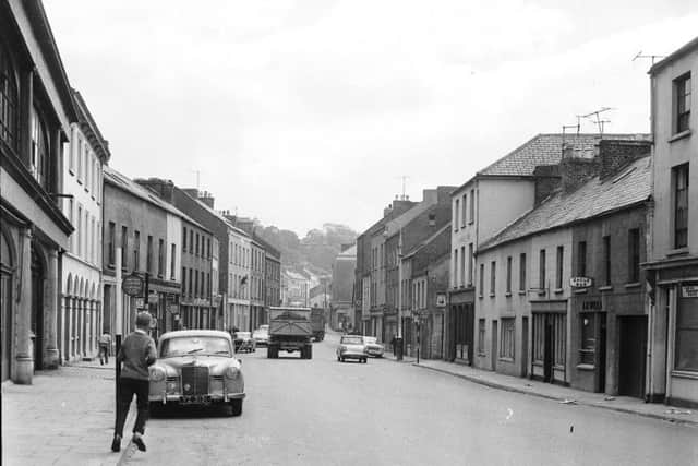 EARLY 1960s . . . . Duke Street looking north towards Distillery Brae.