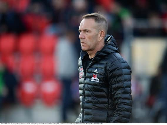 Kenny Shiels was delighted with the contribution of in-form Derry City midfielder, Aaron McEneff.