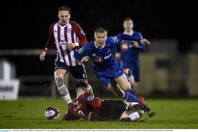 Kenny Shiels wants more tackles like Conor McDermott's on Waterford's Dean O'Halloran when the teams re-engage in battle on Friday night.