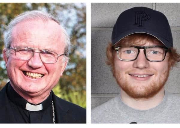 Bishop of Derry Dr Donal McKeown  made reference to  popular singer-songwriter, Ed Sheeran, while speaking about the World Meeting of Families.