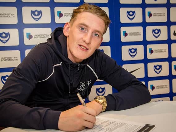 Ronan Curtis signs a two year deal with Portsmouth.